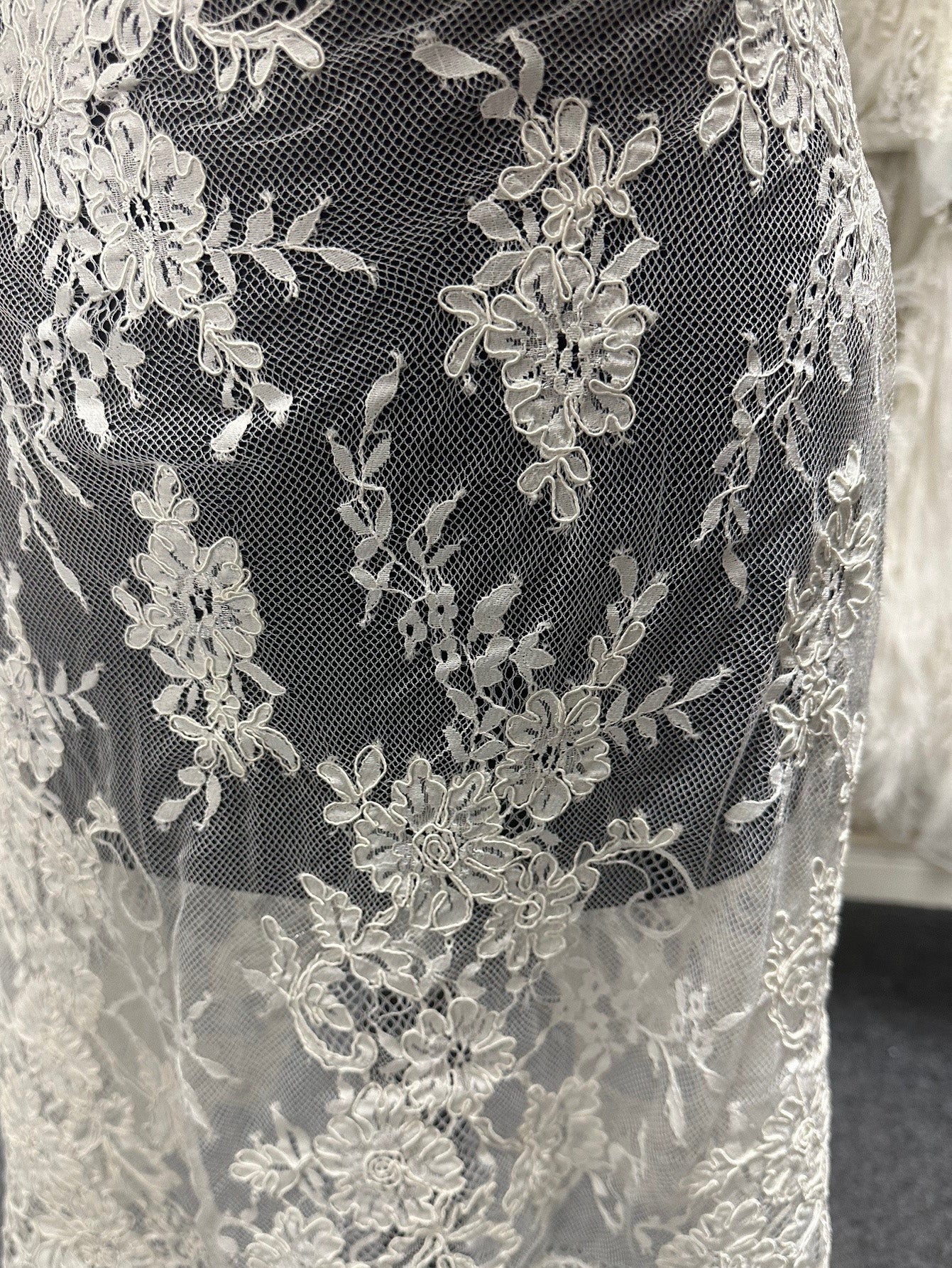 Ivory Corded Lace - Brogan