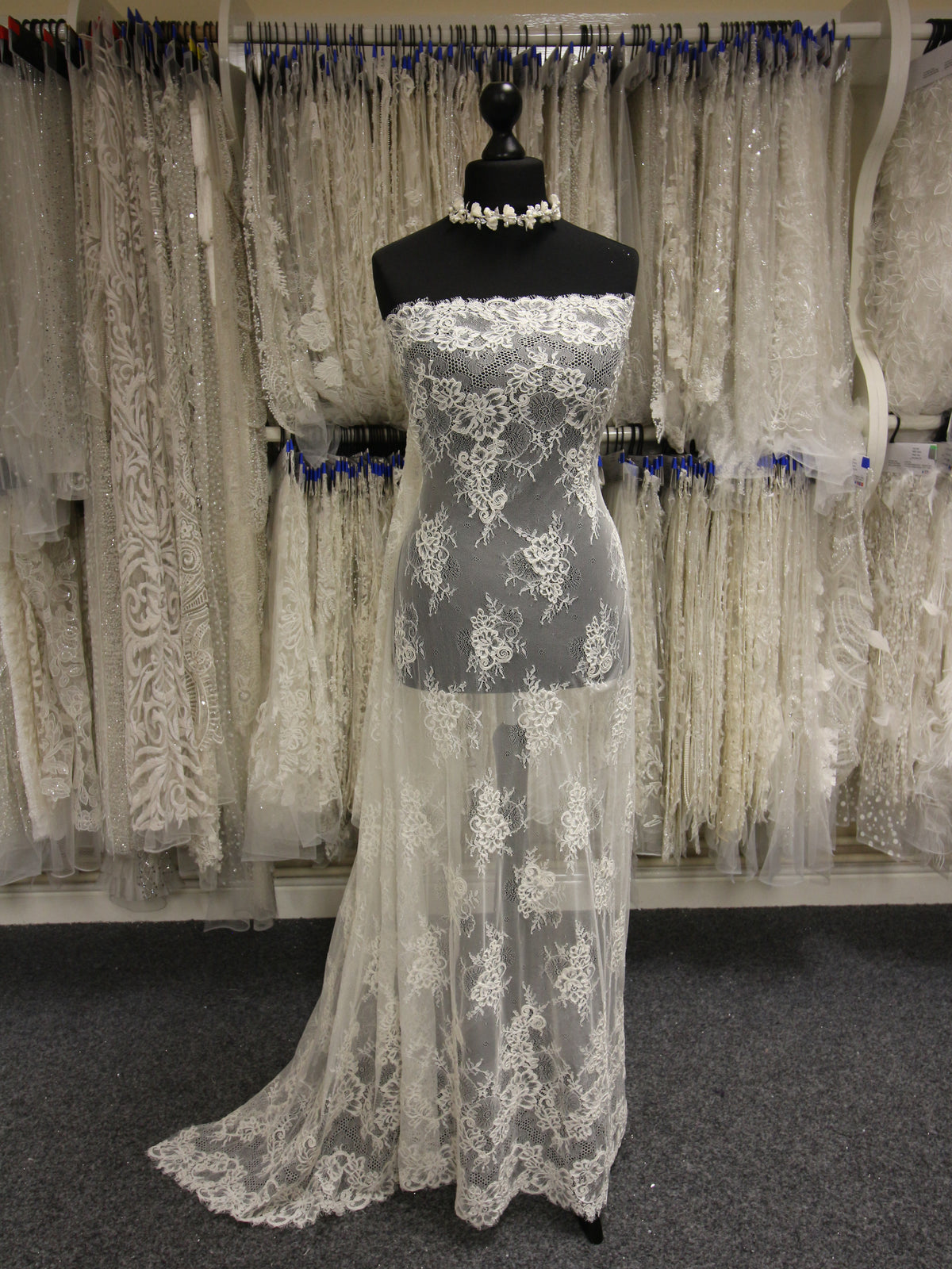 Ivory Corded Lace - Alice