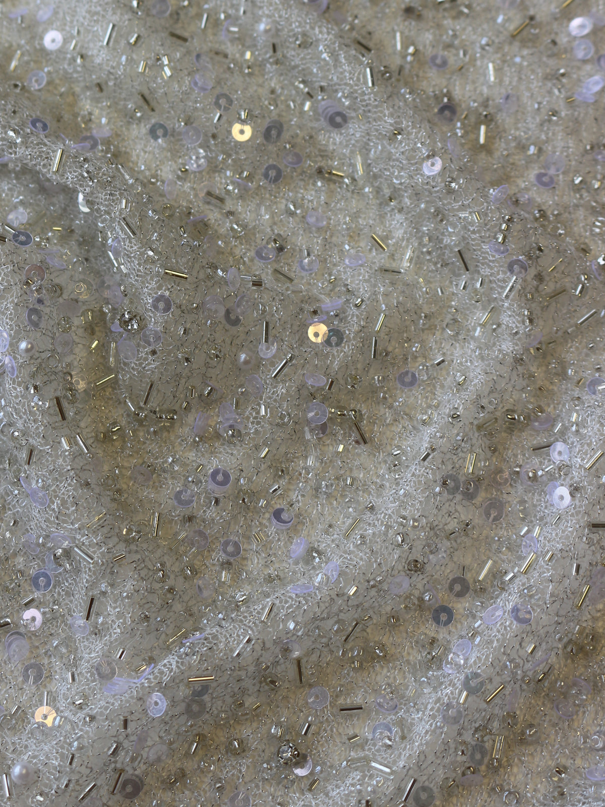 Ivory Beaded Lace - Fergie