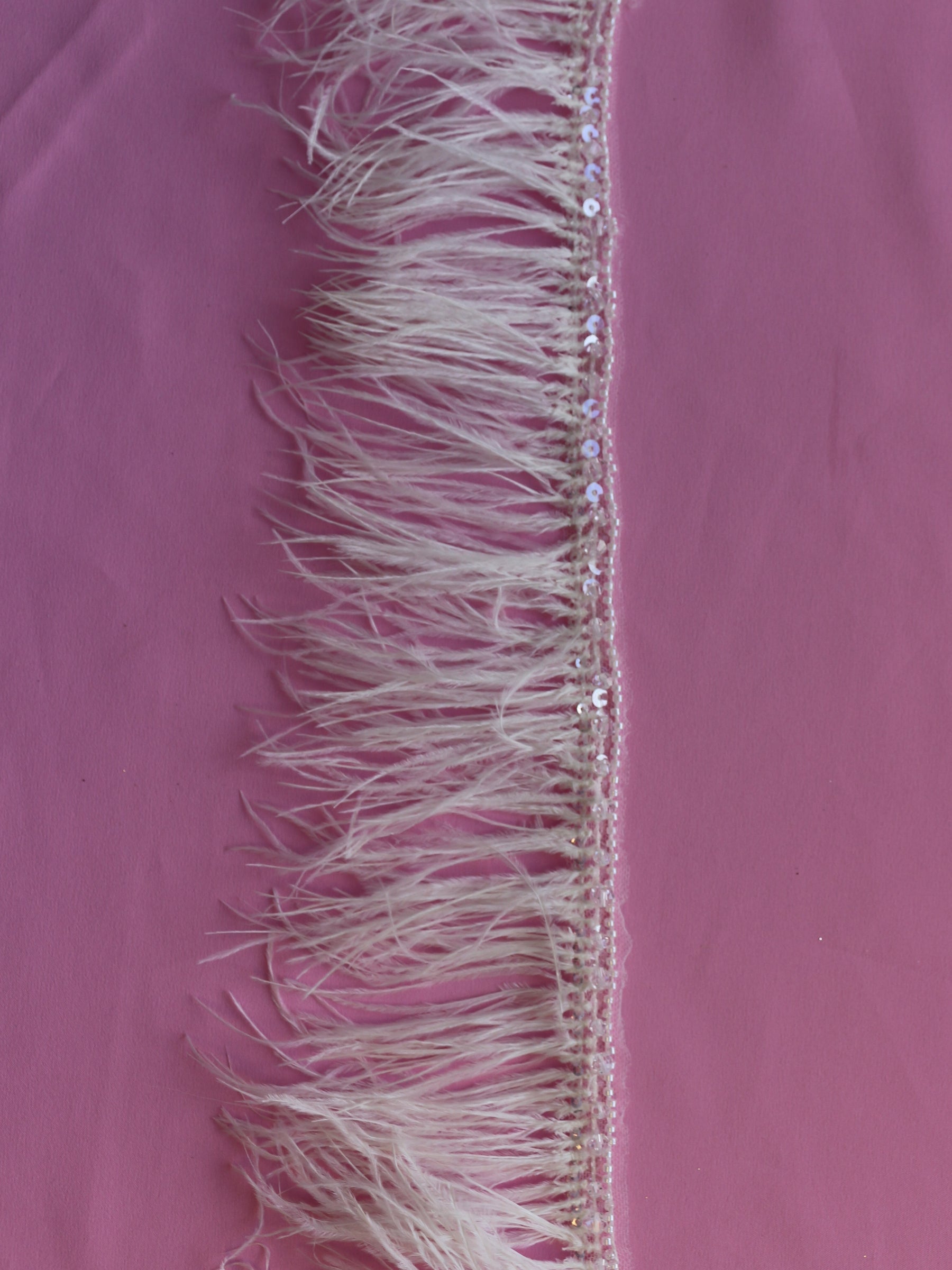 Feather Dress Trim - Asteria