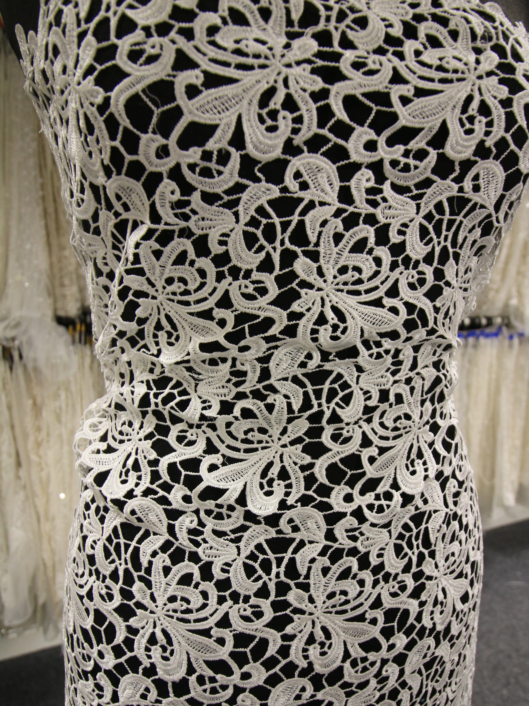 Ivory Guipure Lace - Reese