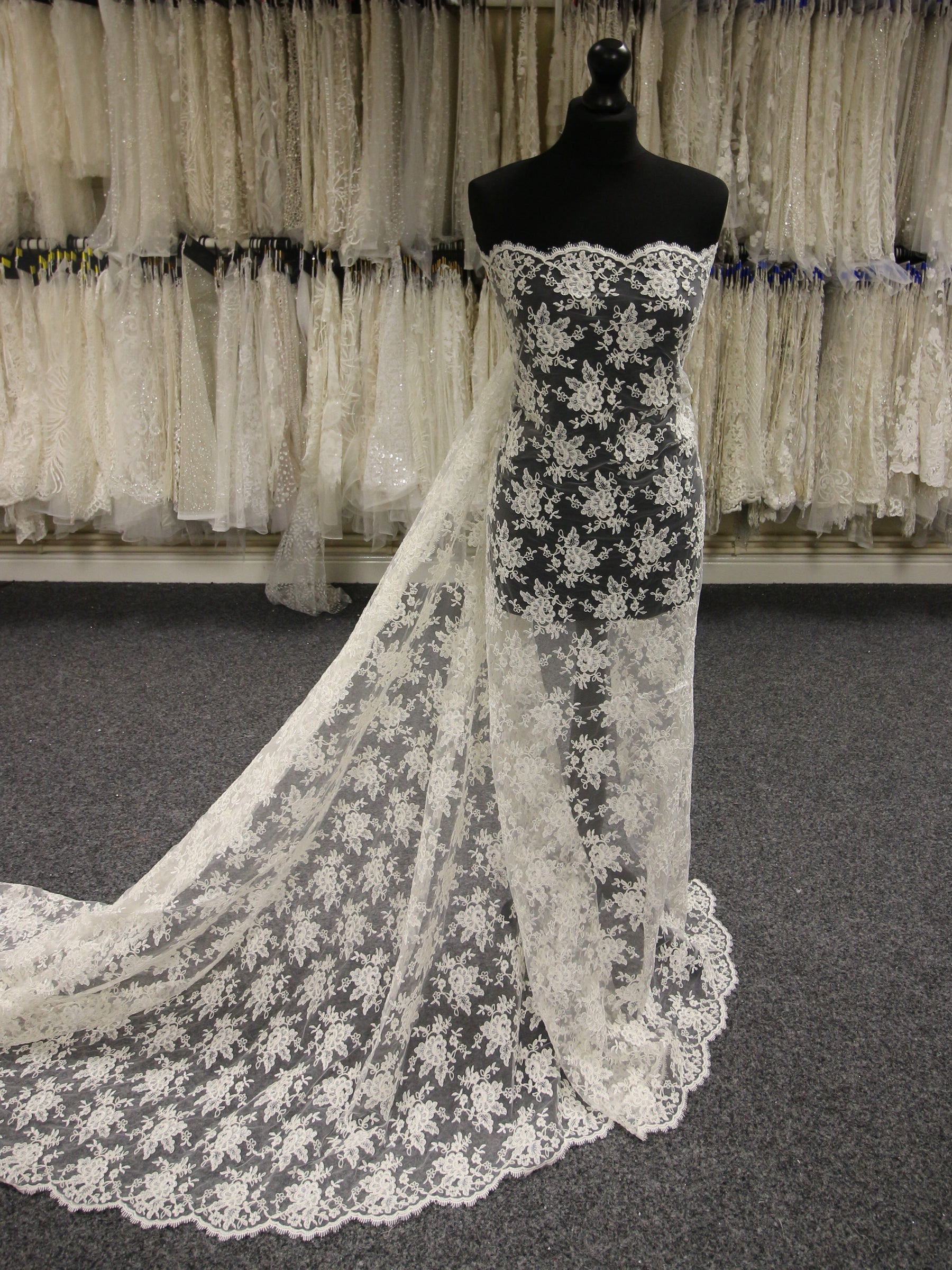 Ivory Corded Lace - Philippa