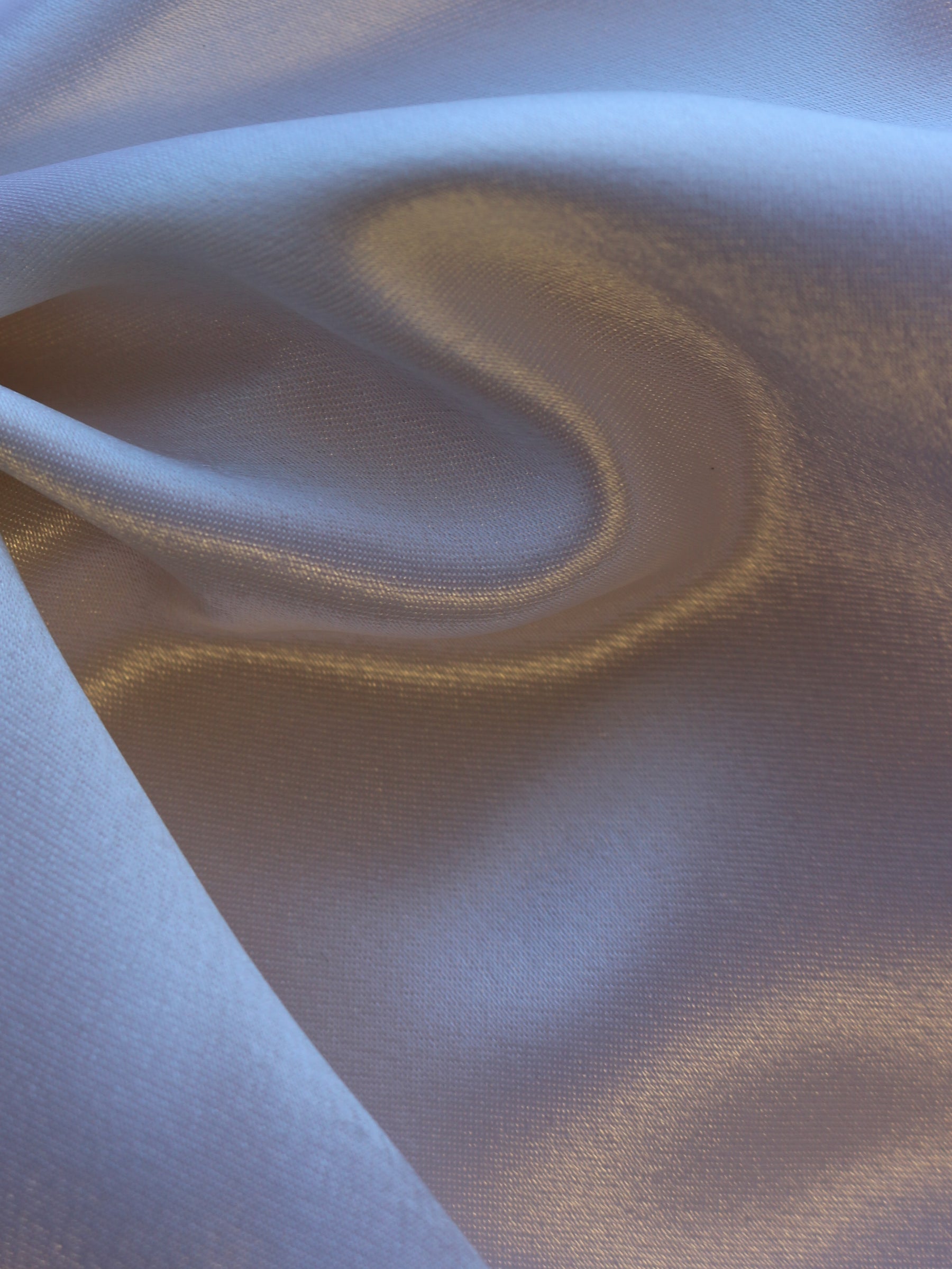 Ivory Polyester Lustrous Satin (148cm/58") - Adoration