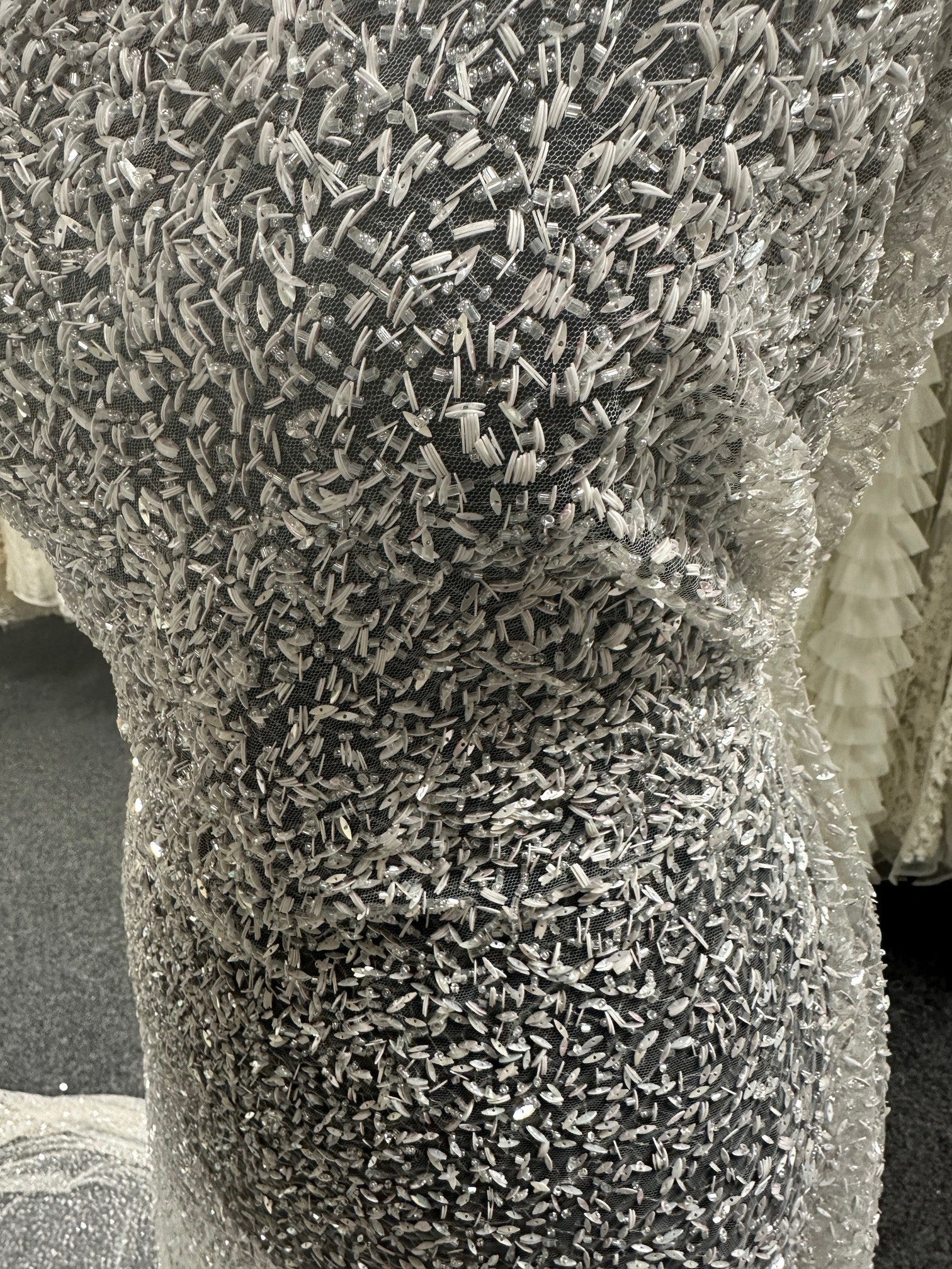 Ivory Sequin Bridal Lace - Ruah