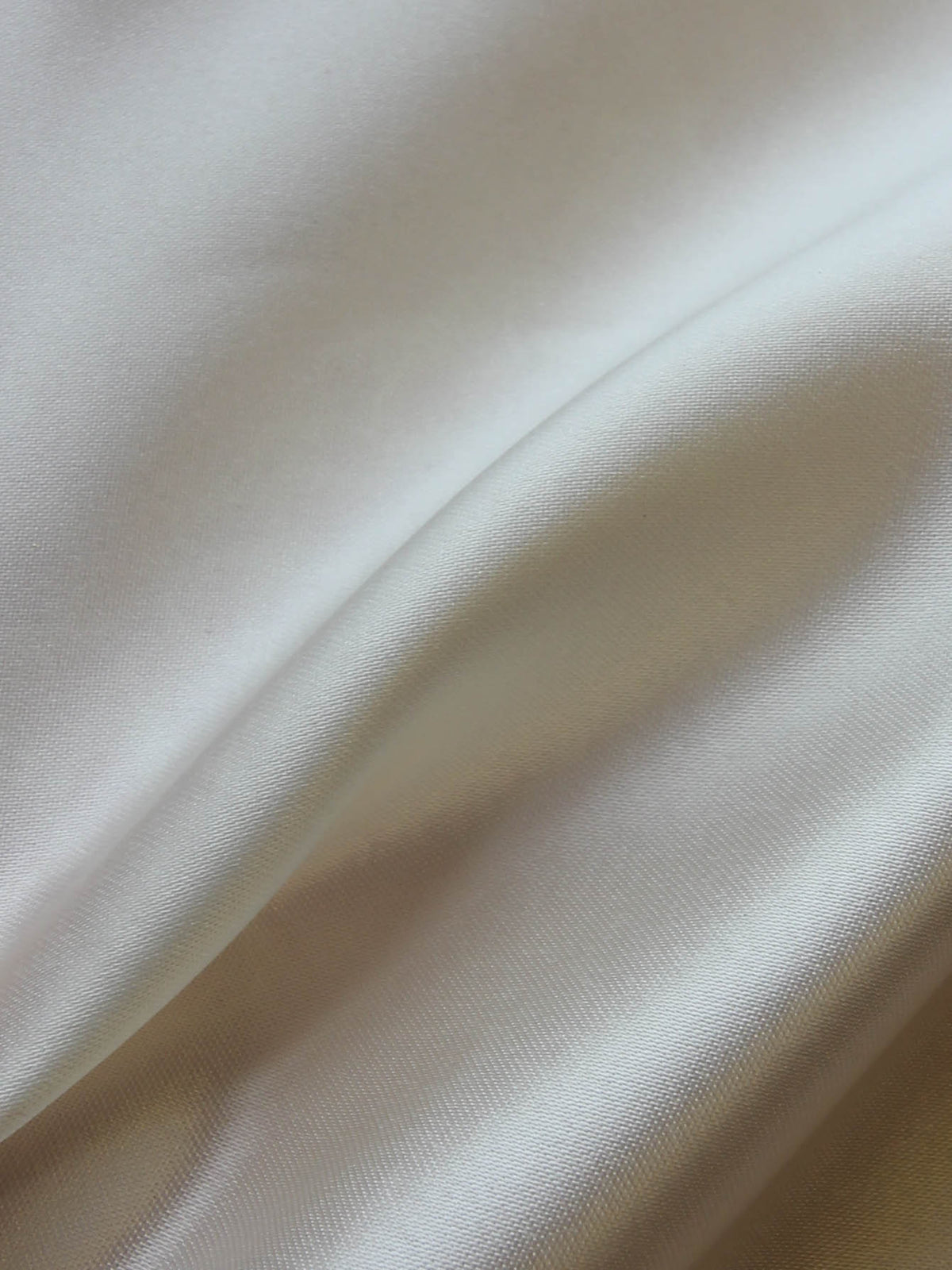 Ivory Polyester Satin - Charity