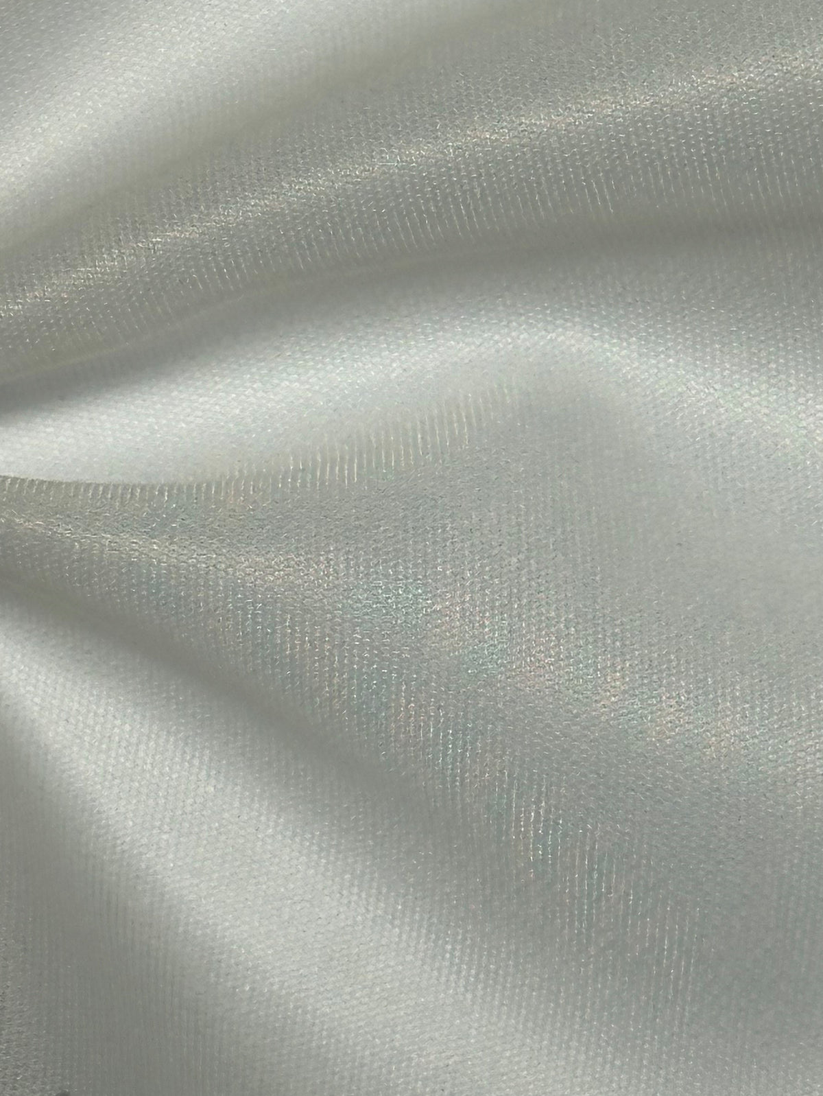 Ivory Polyester Satin Fabric - Redeem