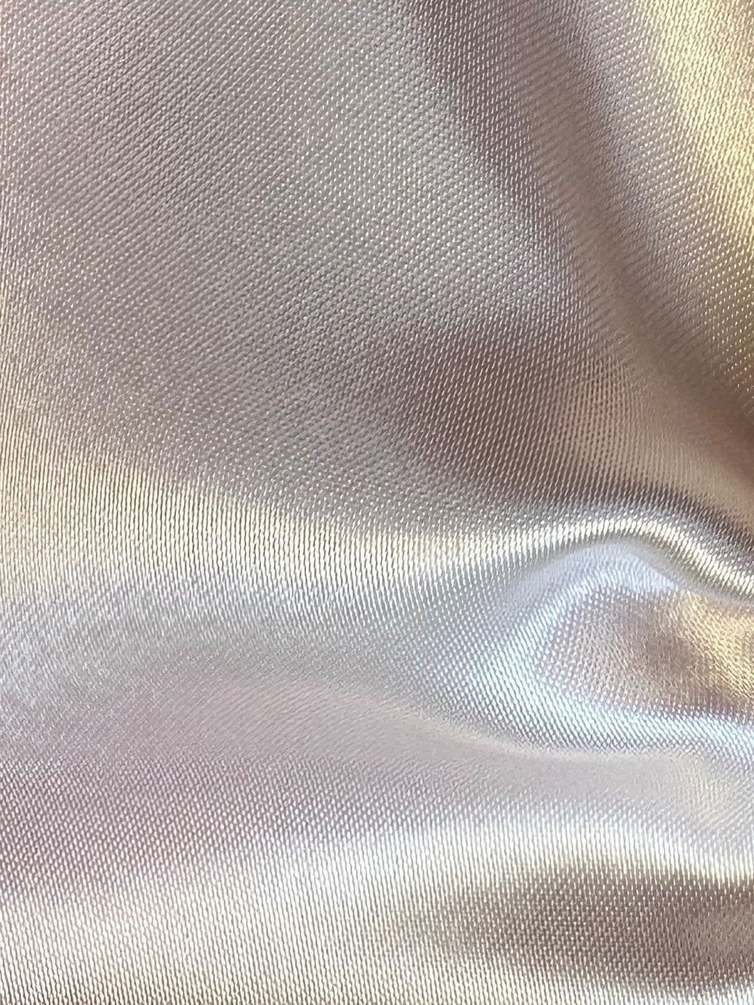 Ivory Polyester Satin - Flamenco