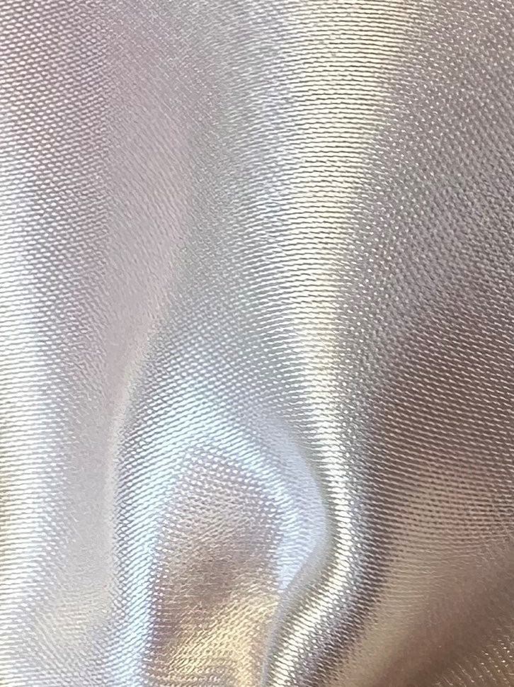 Ivory Polyester Satin - Flamenco