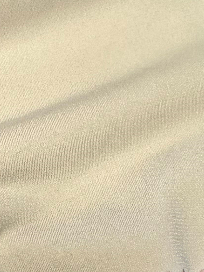 Ivory Polyester Stretch Jersey - Ritual