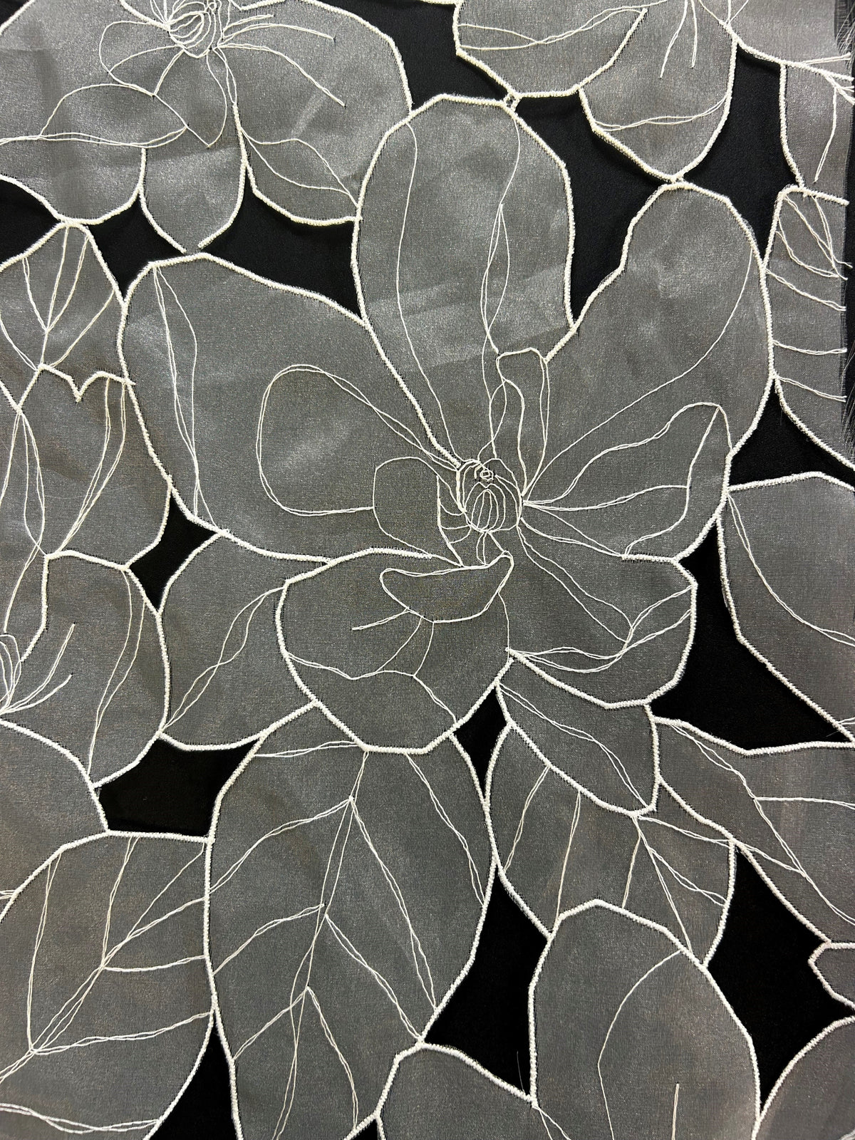 Ivory Organza Lace - Jerza