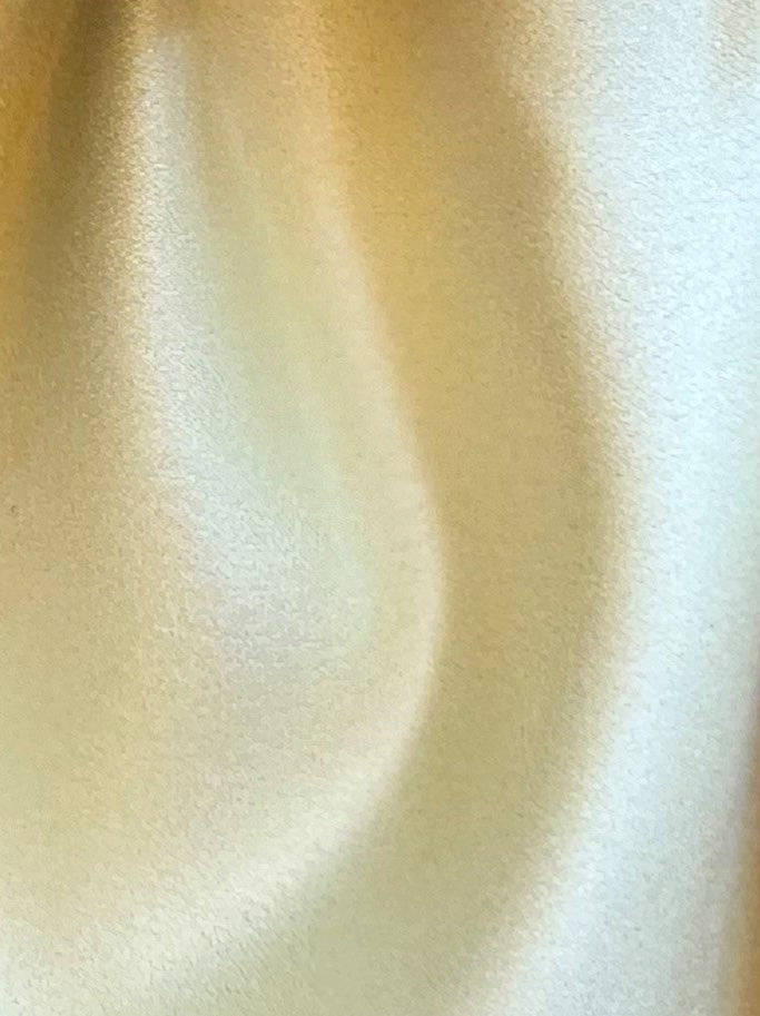 Lemon Polyester Satin - Mystique