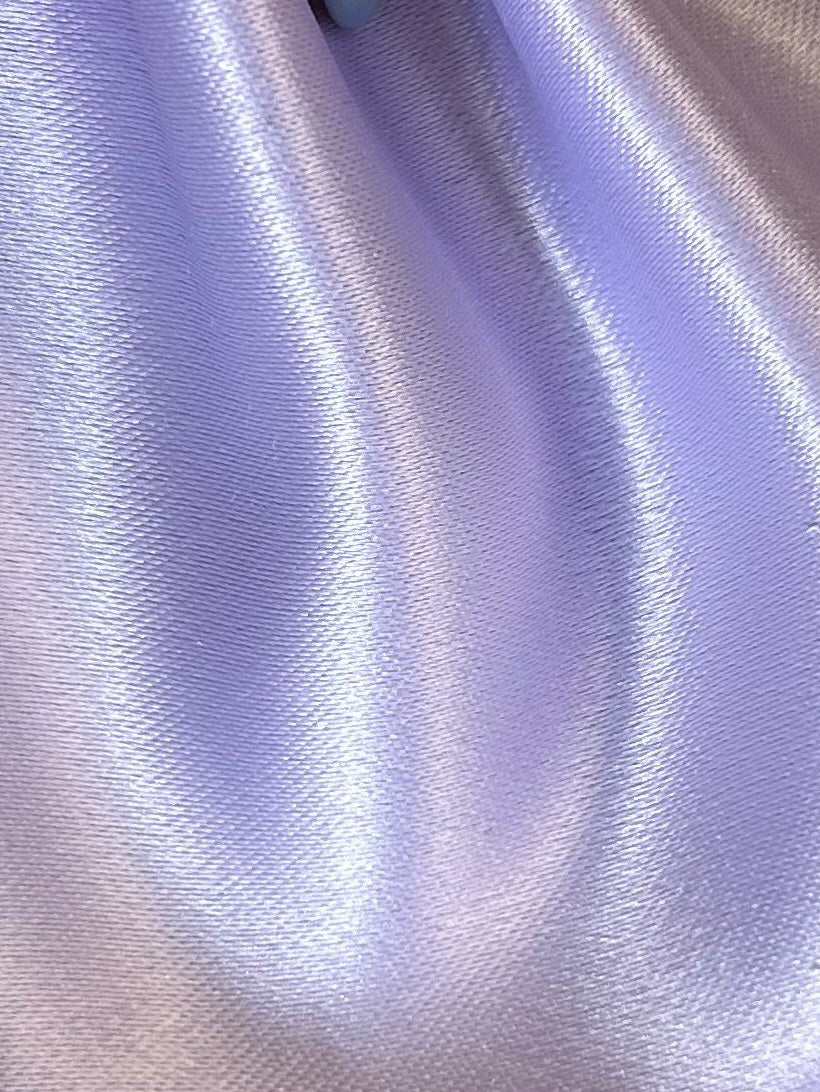 Lilac Polyester Duchess Satin - Scenery
