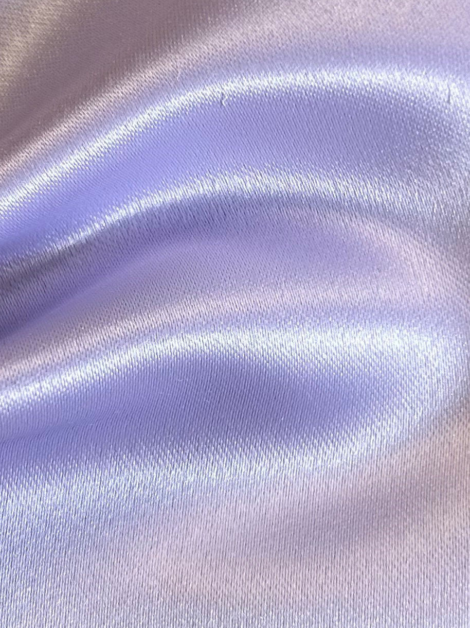 Lilac Polyester Duchess Satin - Scenery