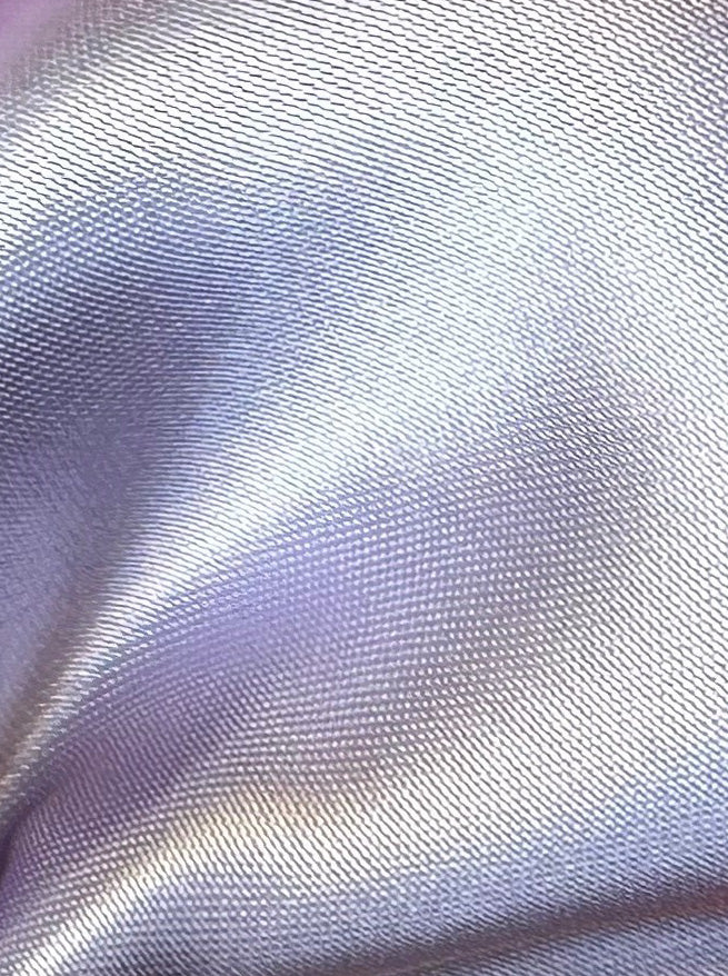 Lilac Polyester Satin - Flamenco