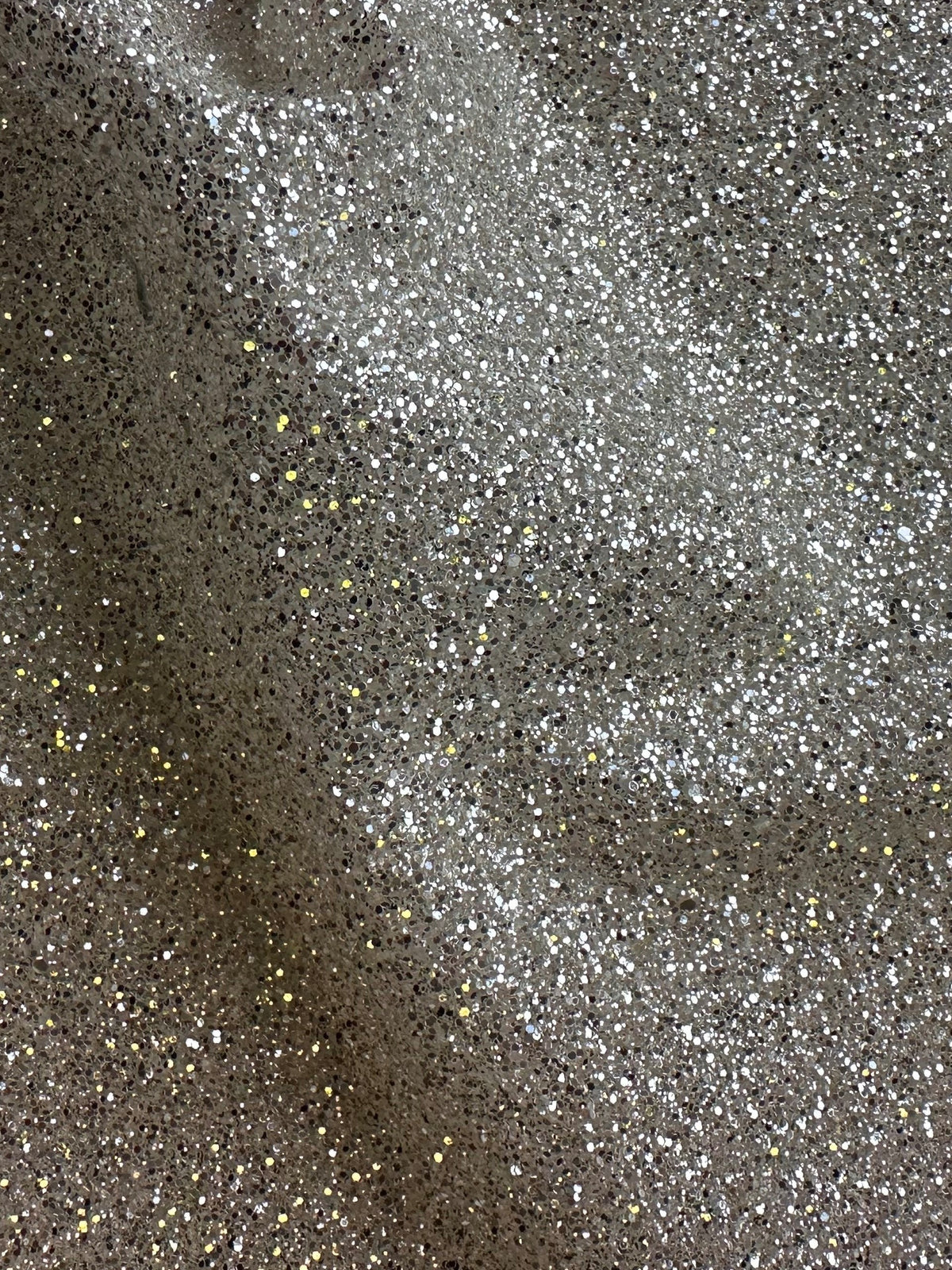 Ivory Glitter Tulle - Lax