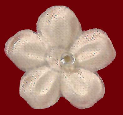 Coffee Satin Flowers - M14 (Bag of 144)