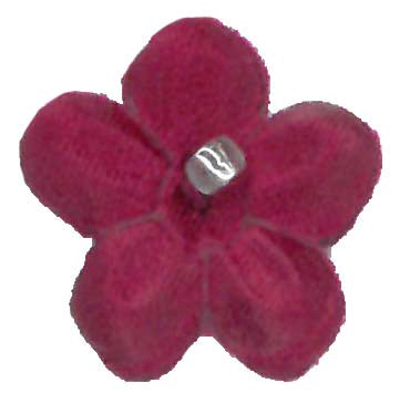 Light Wine Satin Flowers - M14 (Bag of 144)