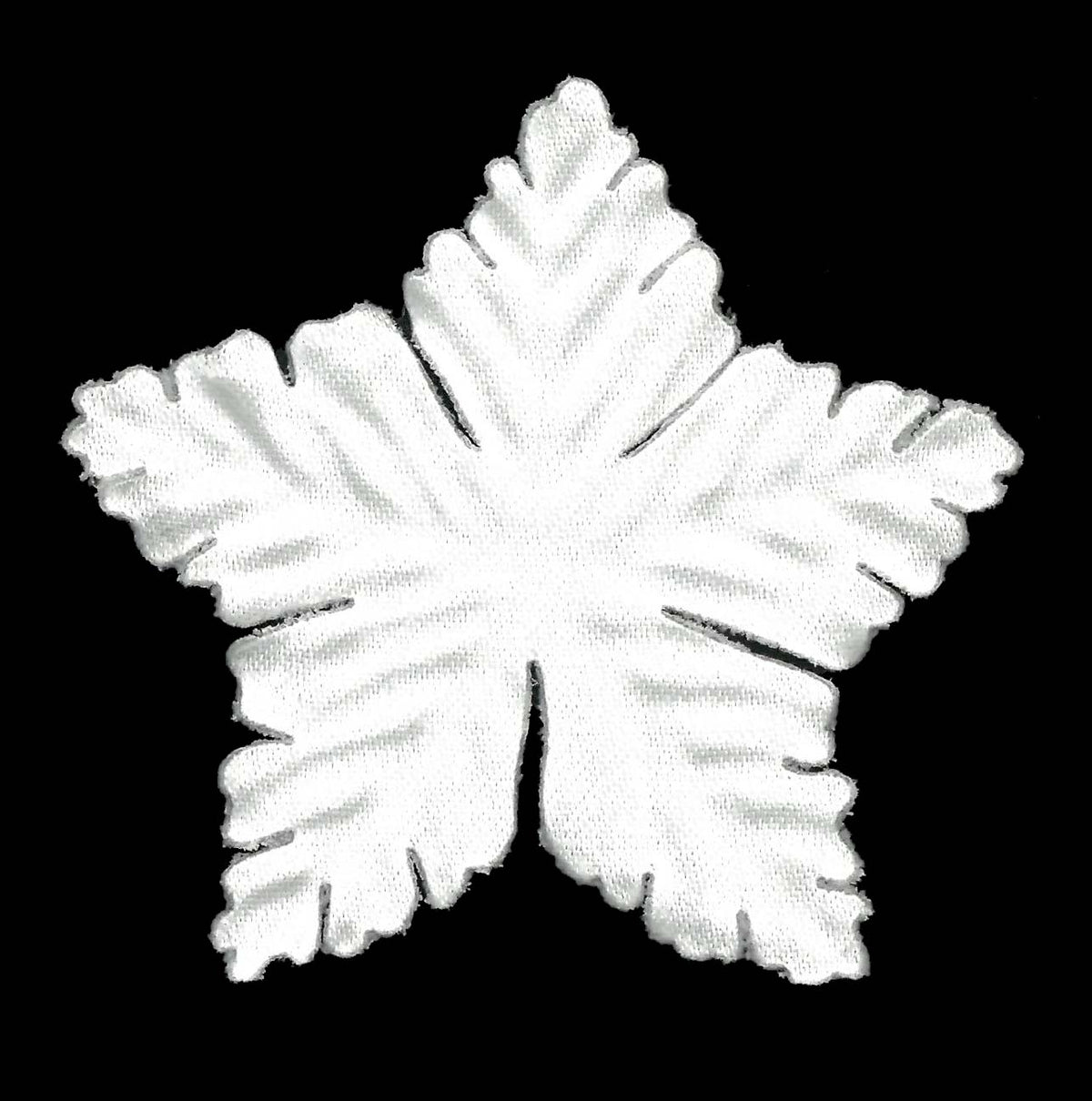 Pale Ivory Eco 5 Petal Flowers - MM0031 (Bag of 144)