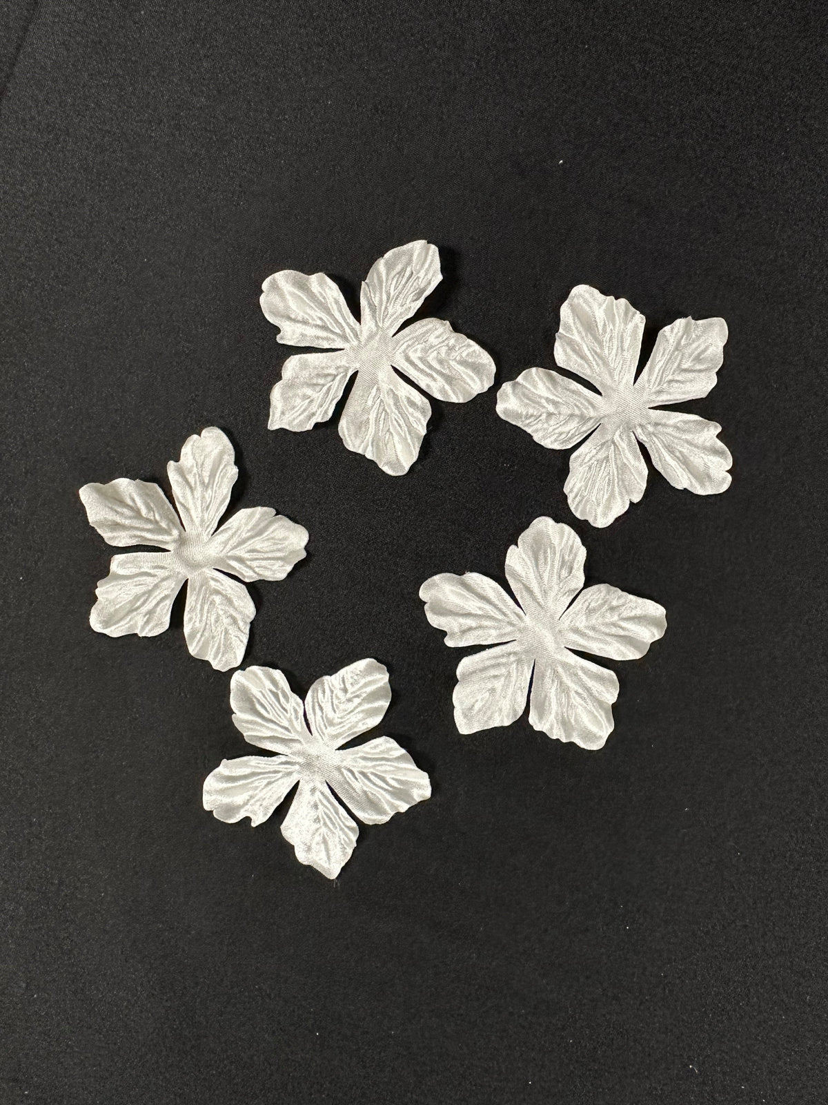 Ivory Eco Satin Flowers - MM0037 (Bag of 144)