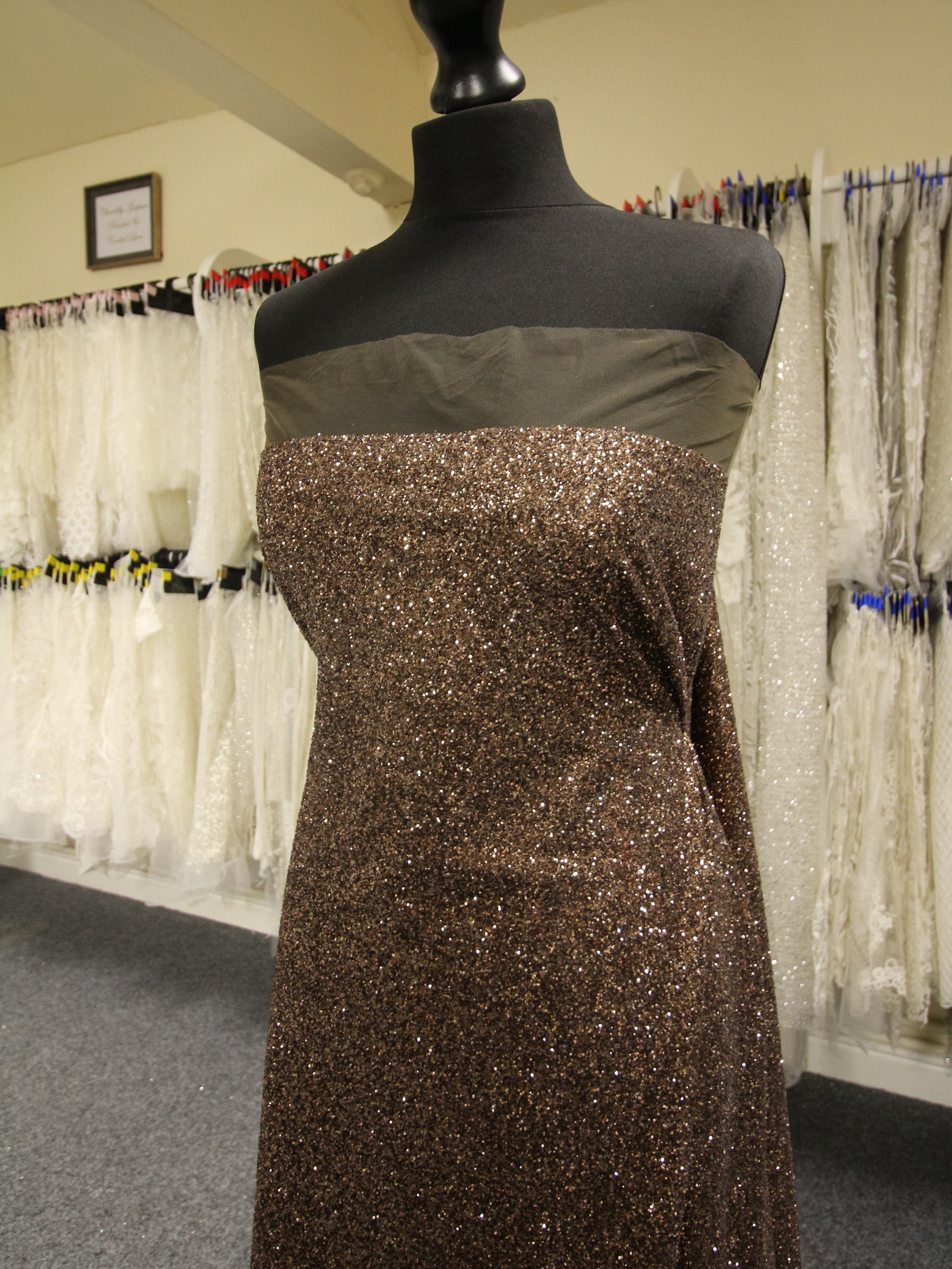 Mink Glitter Tulle - Epic