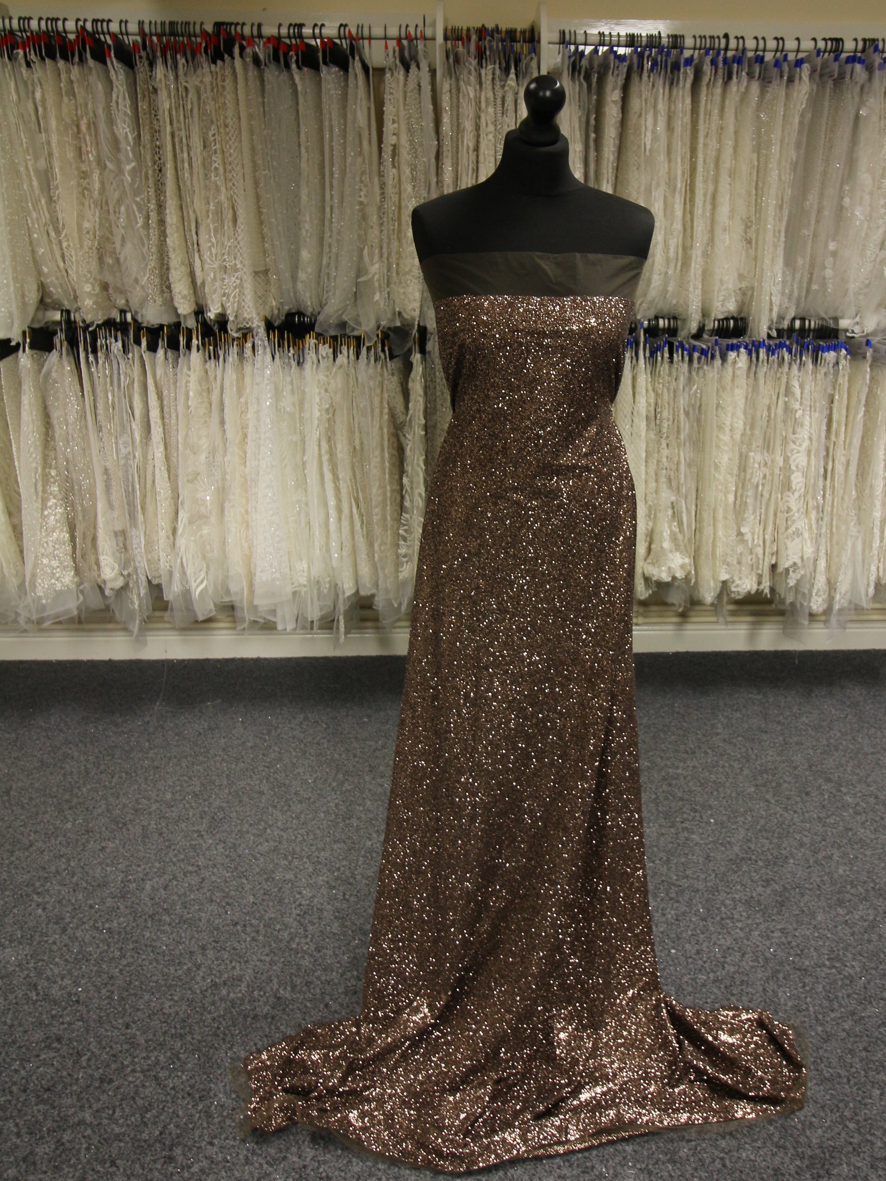 Mink Glitter Tulle - Epic