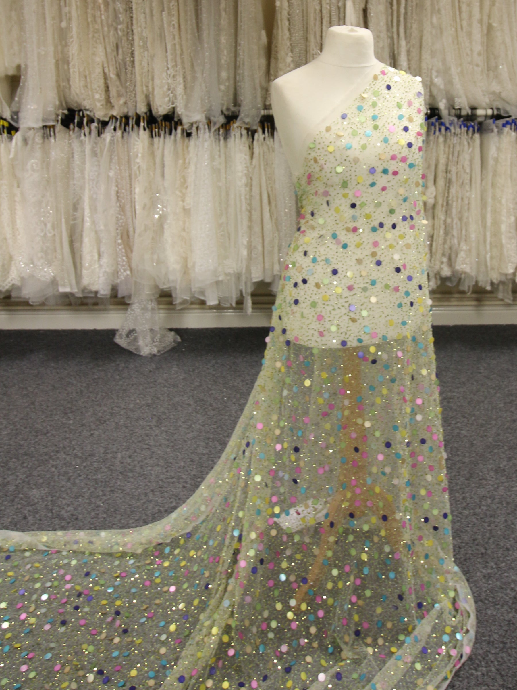 Multi-Colored Sequin Tulle - Joss