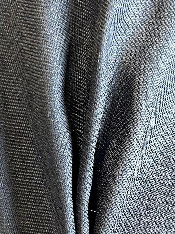 Navy Blue Mikado - Mikado