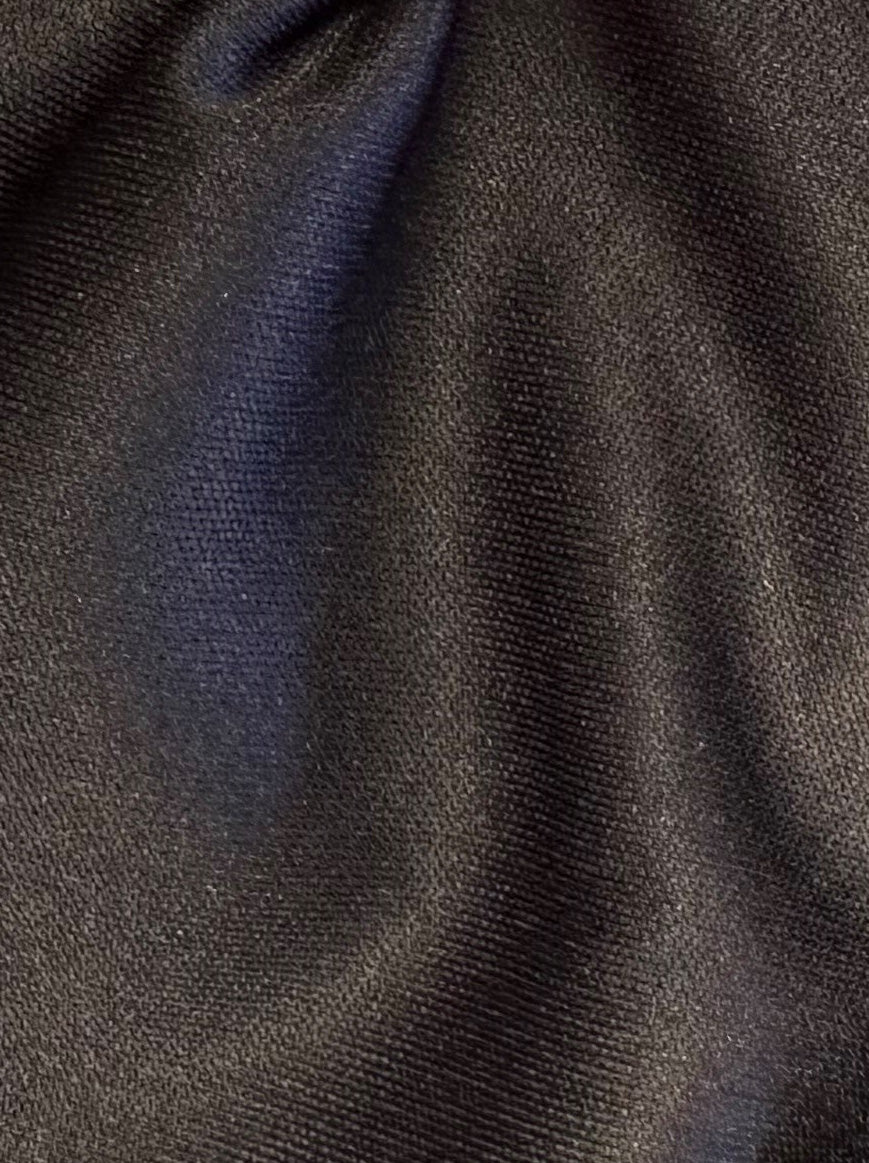 Navy Knitted Polyester Lining Fabric - Libra