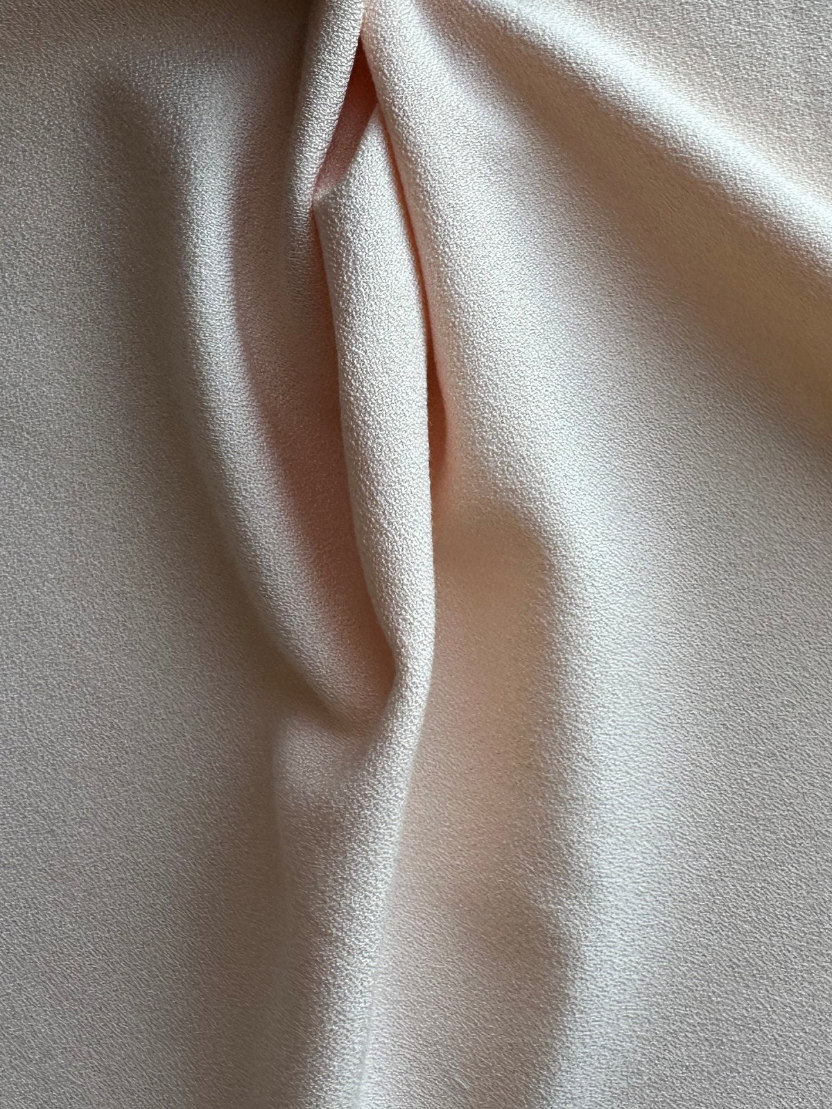 Nude Viscose Blend Stretch Crepe - Rainmaker