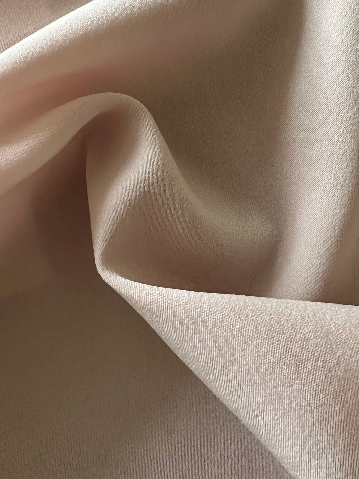 Nude Polyester Satin - Japan