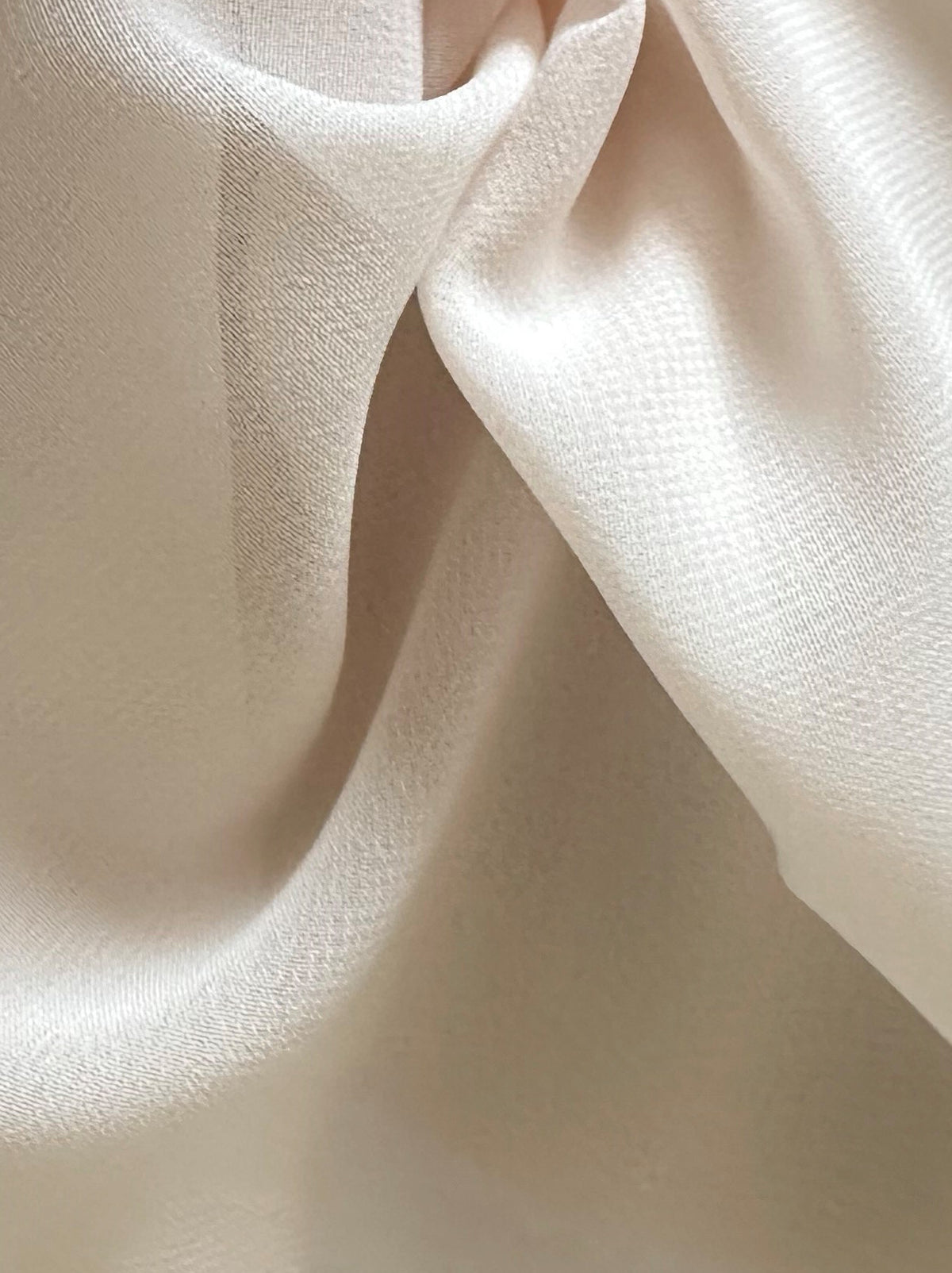 Nude Polyester Chiffon - Ballerina (CF)