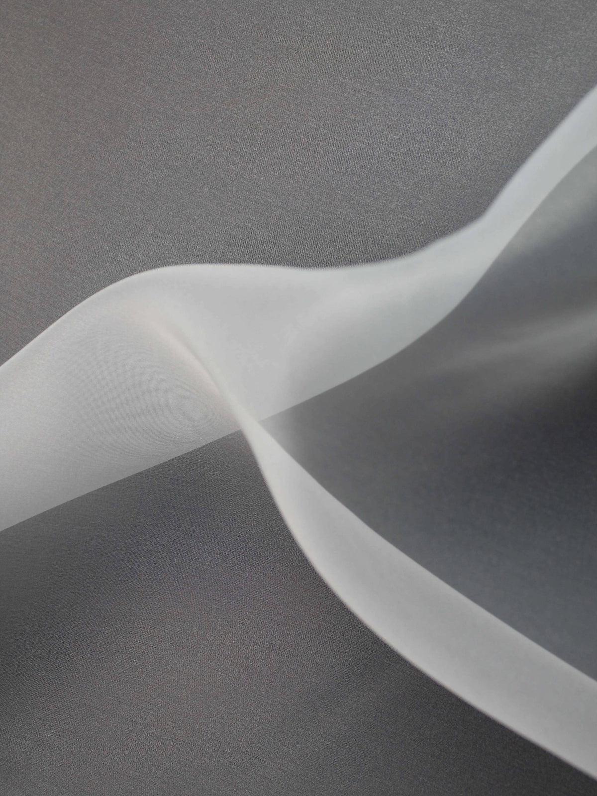 Pale Ivory Poly Organza - P150