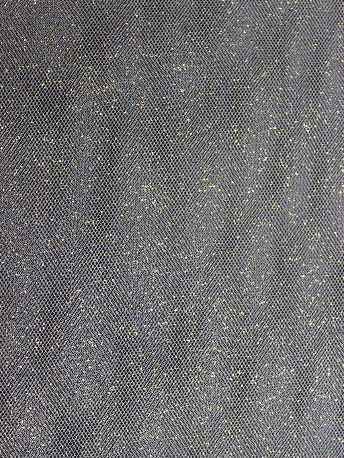 Ivory with Gold Glitter Tulle - P15