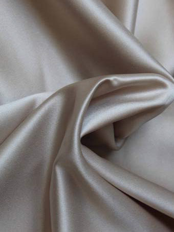 Coffee Polyester Duchess Satin - P42