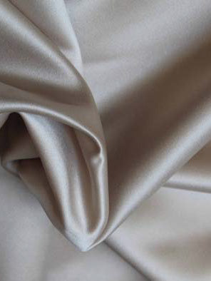 Coffee Polyester Duchess Satin - P42