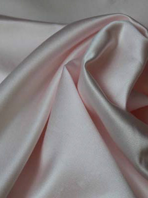 Pale Pink Polyester Duchess Satin - P42