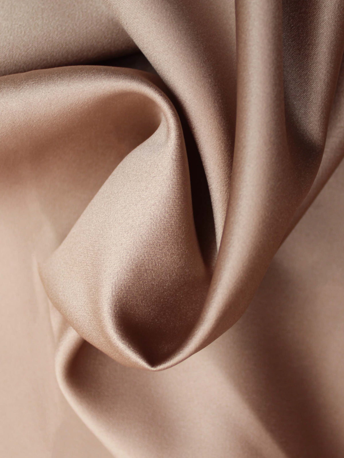 Taupe Polyester Duchess Satin - P42