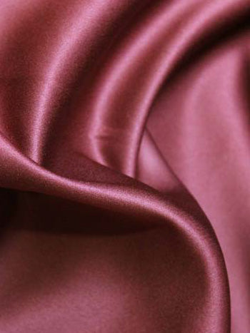 Wine Polyester Duchess Satin - P42