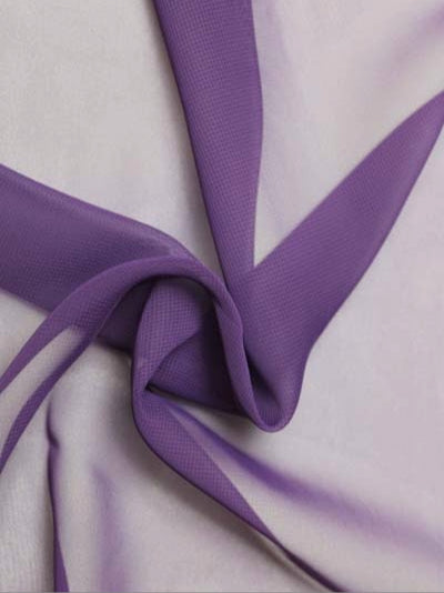 Purple Poly Chiffon - P58
