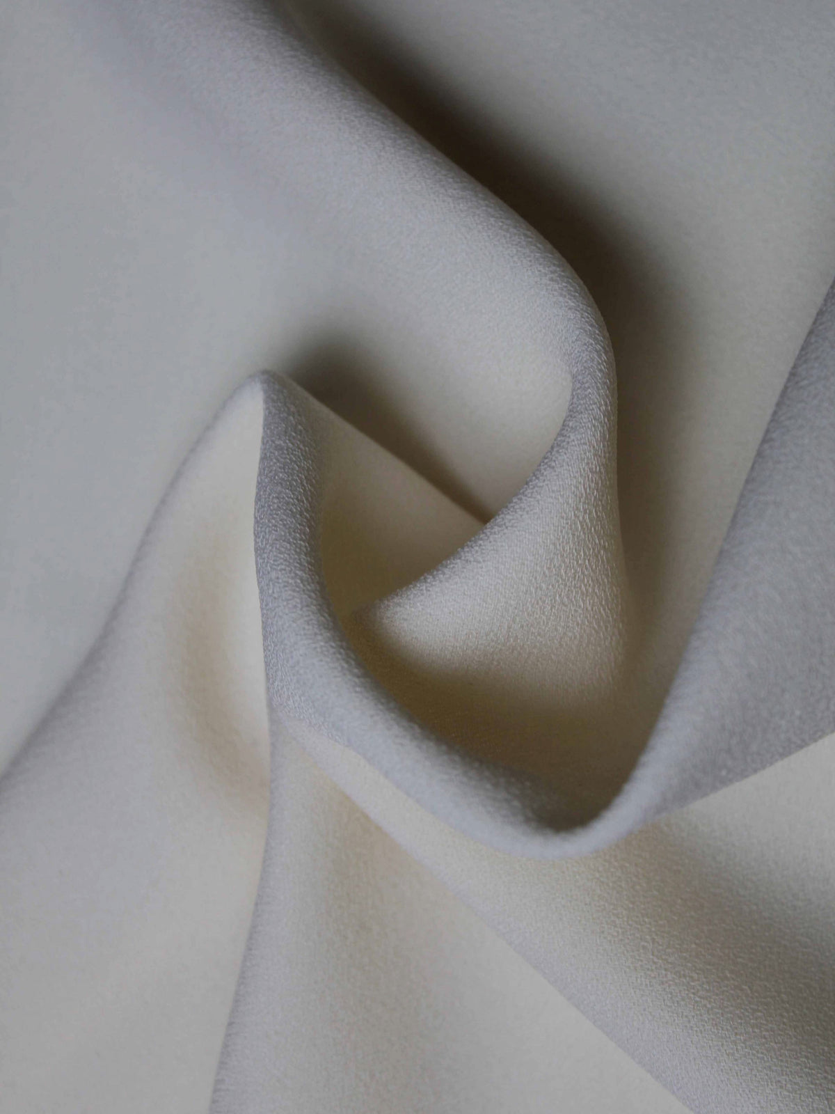 Dark Ivory M/Wt Poly Crepe - P59