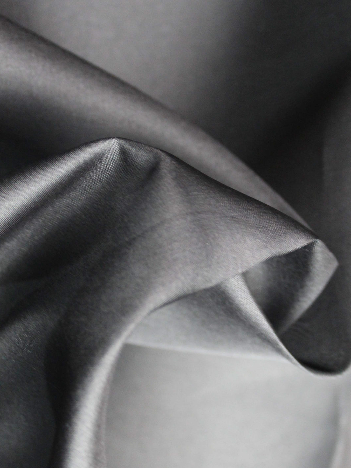 Black Silk Organza - P769