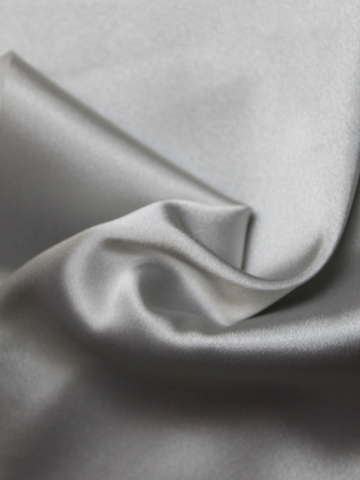 Silver Stretch Satin - PB1006