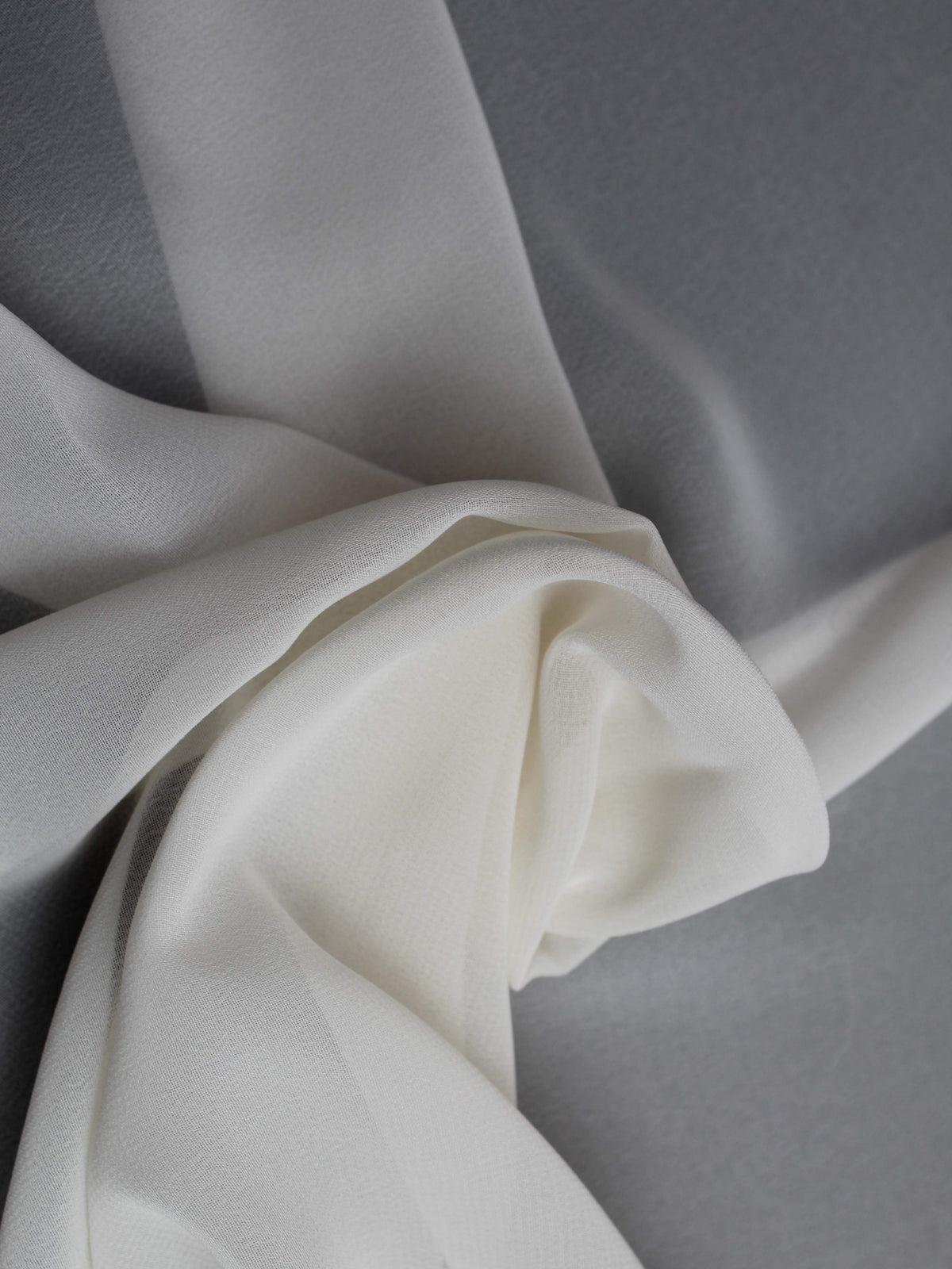 Shell Pink Recycled Georgette - PB2004