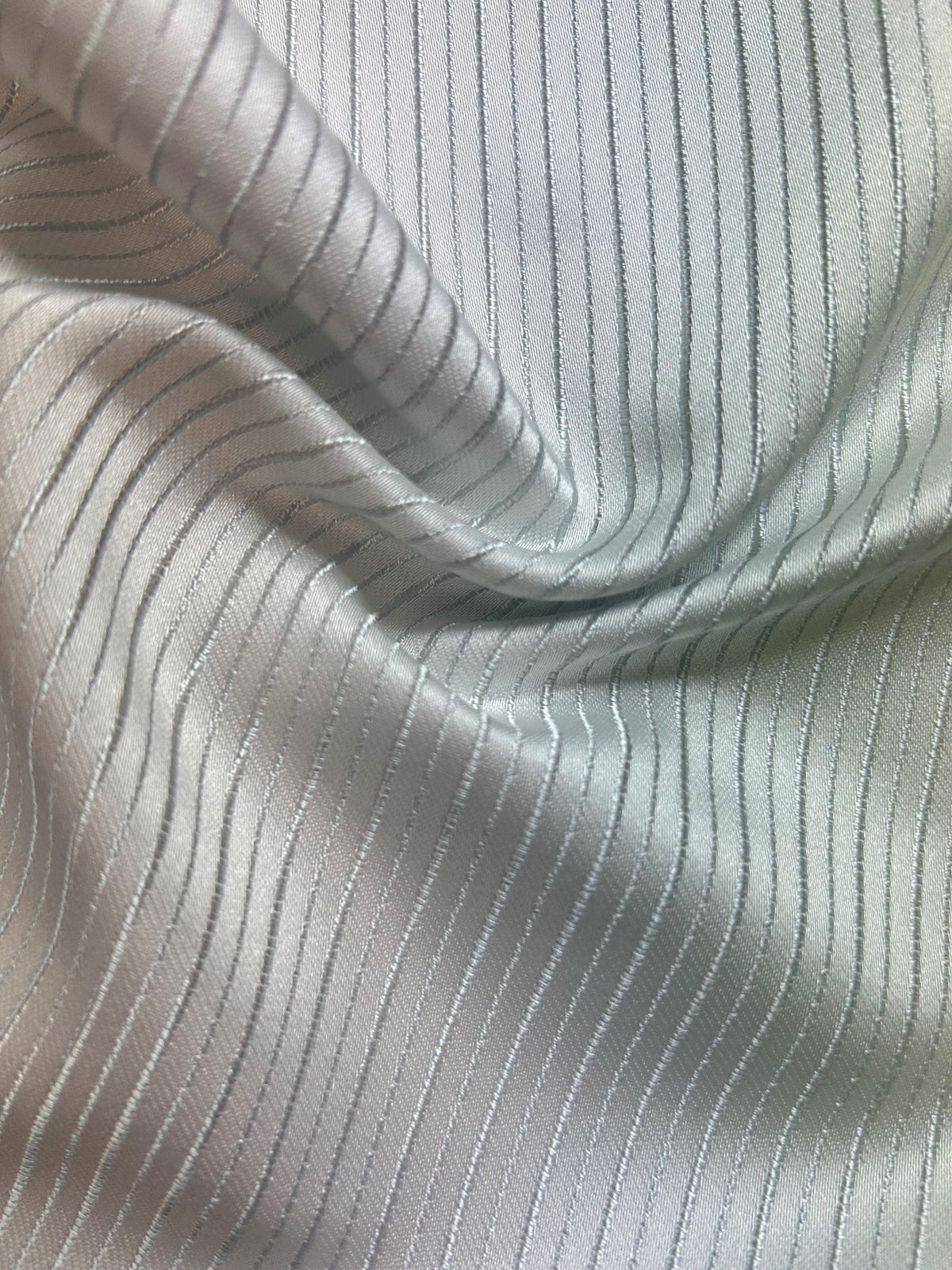 Silver Waistcoat Fabric - Paris