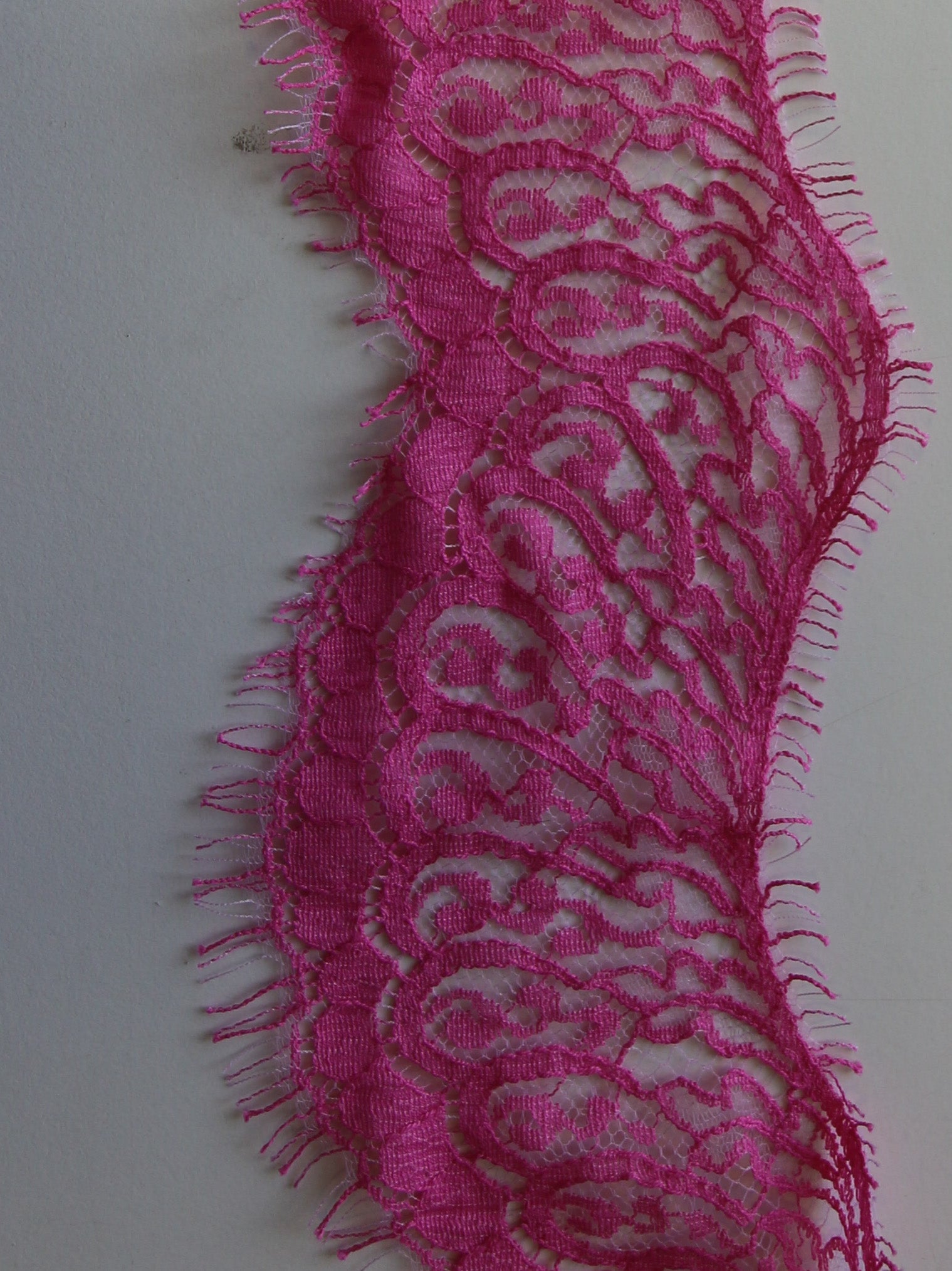 Passion Pink Lace Trim - Felicity