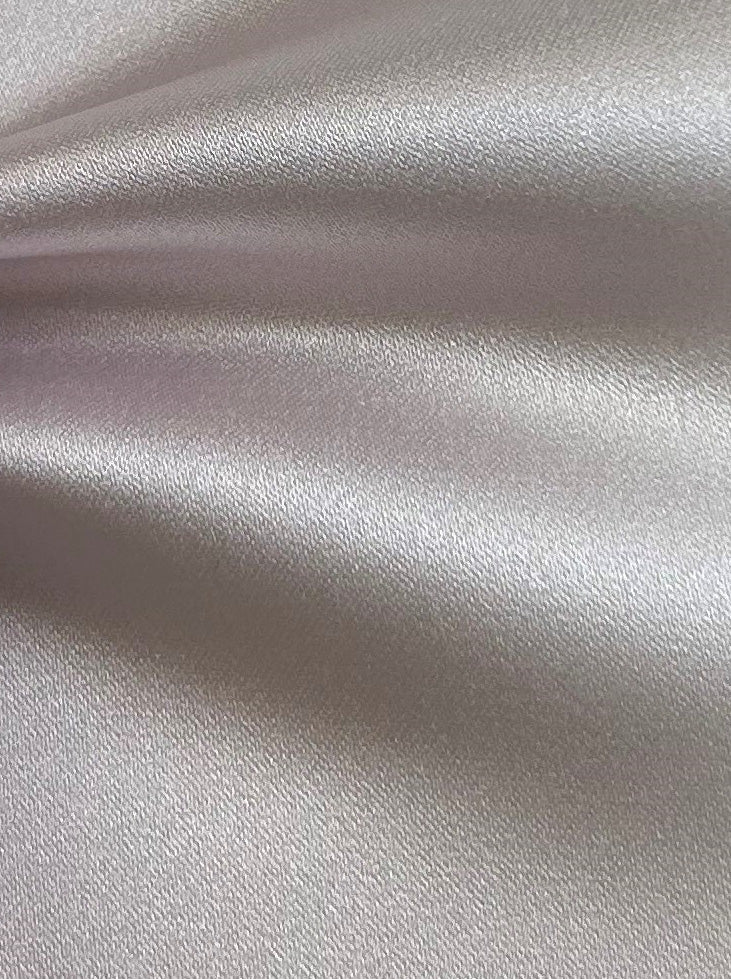 Pastel Pink Polyester Duchess Satin - Contessa