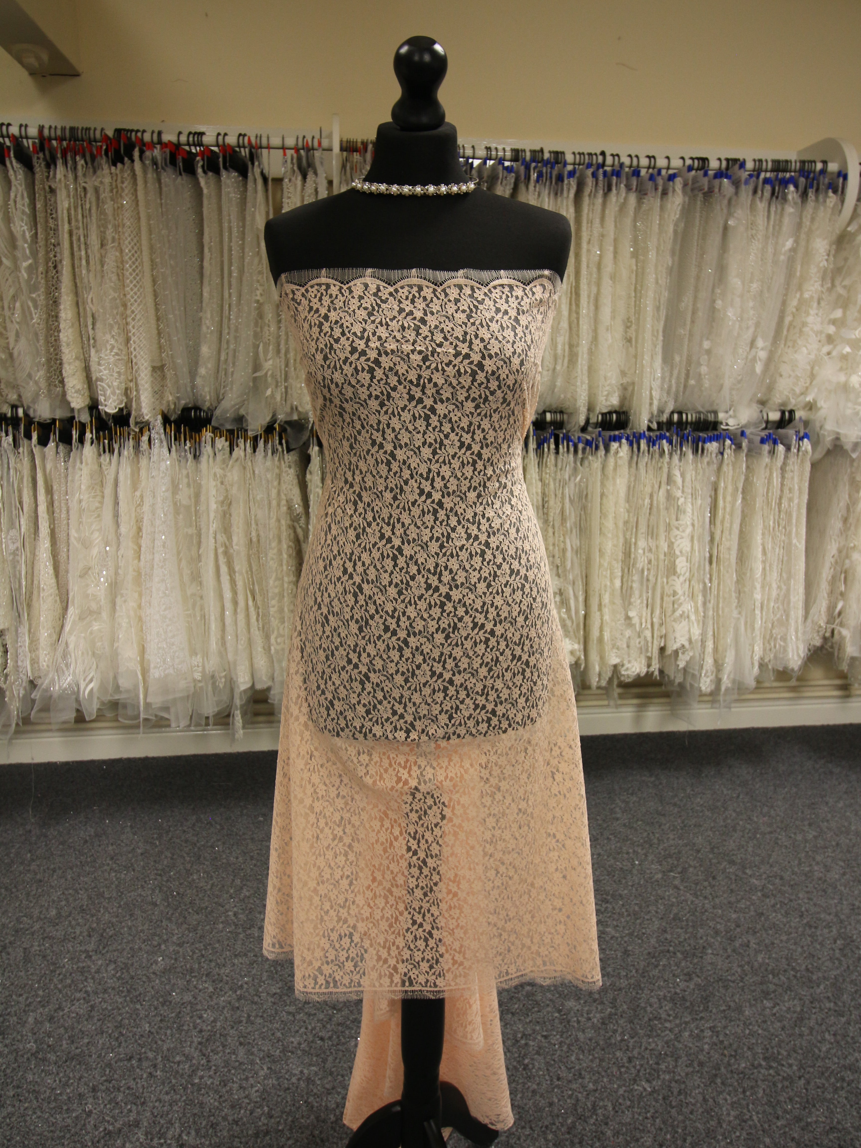 Pink Chantilly Lace