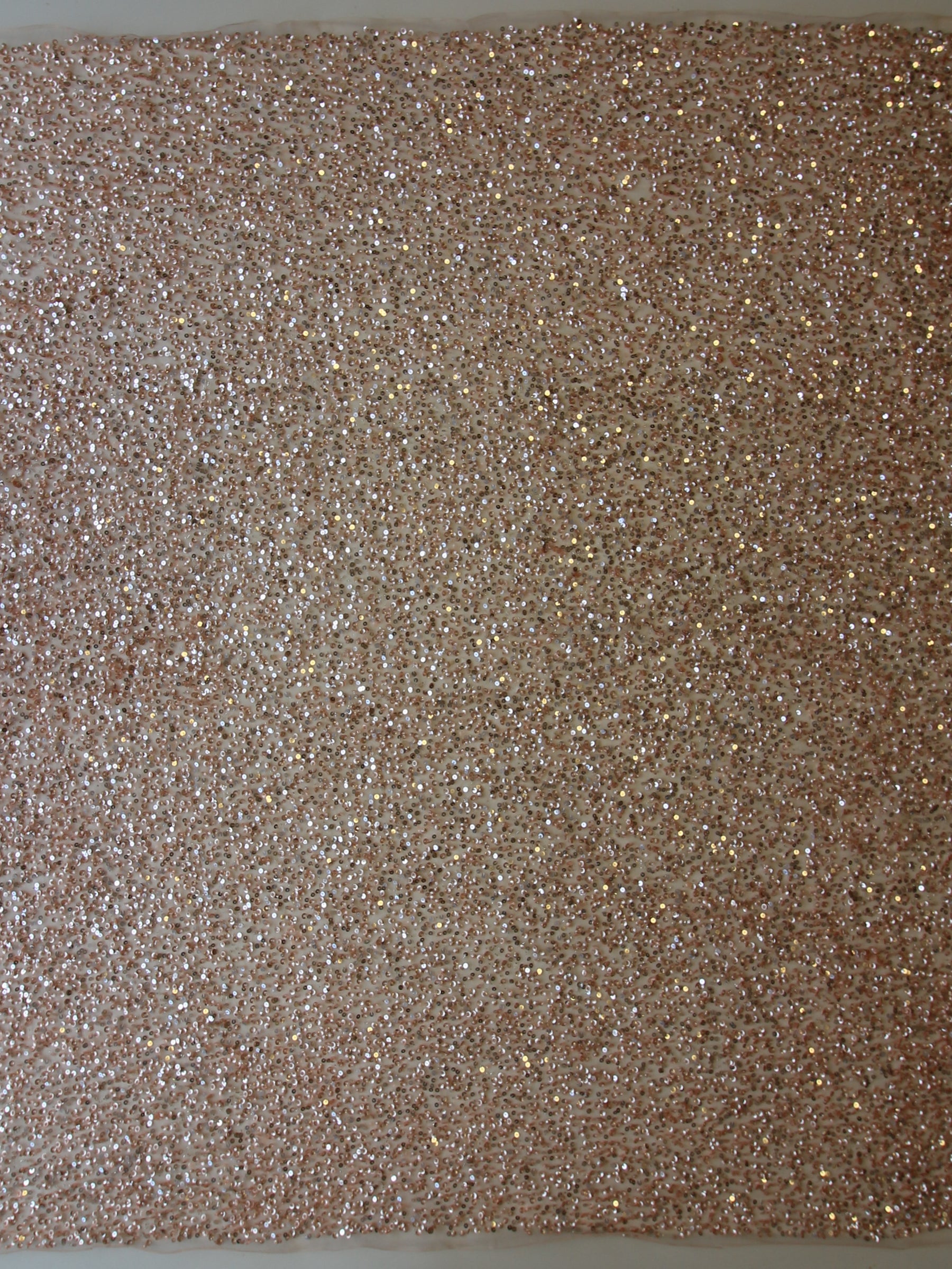 Pink Sequinned Lace - Steffi