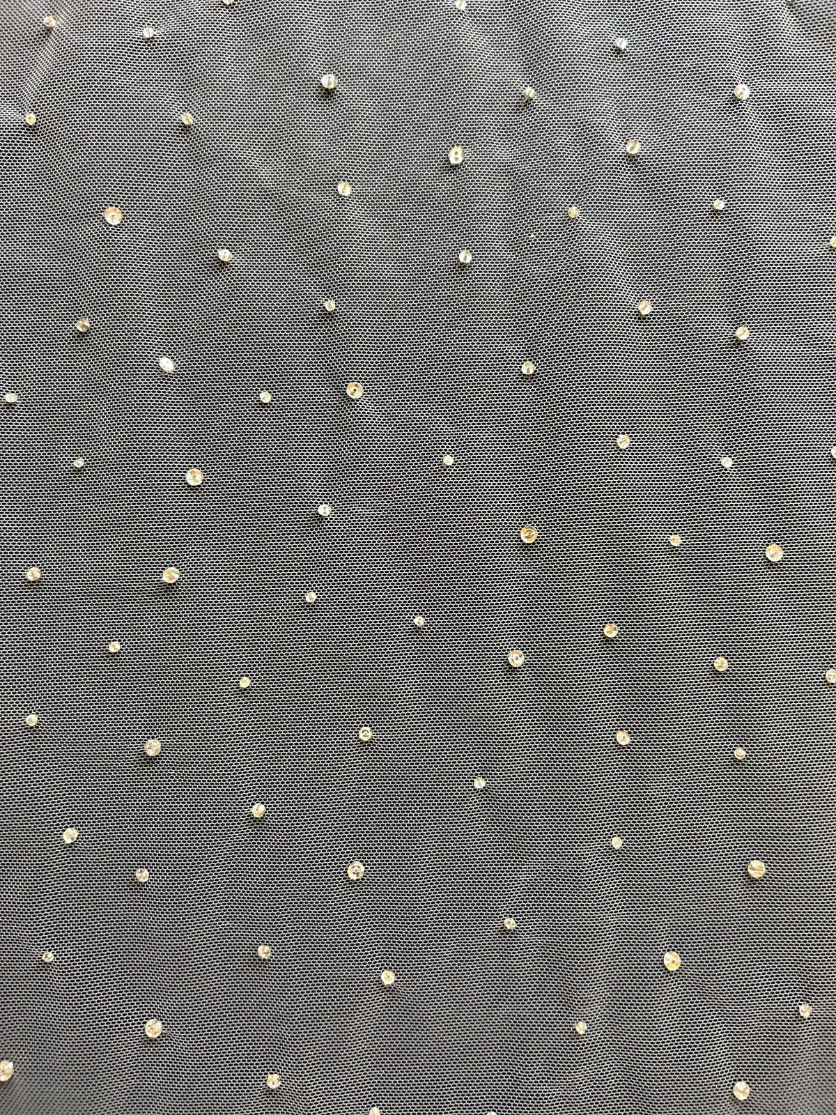 Ivory Diamante Tulle - Profusion