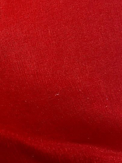 Red Silk Chiffon - Tempest